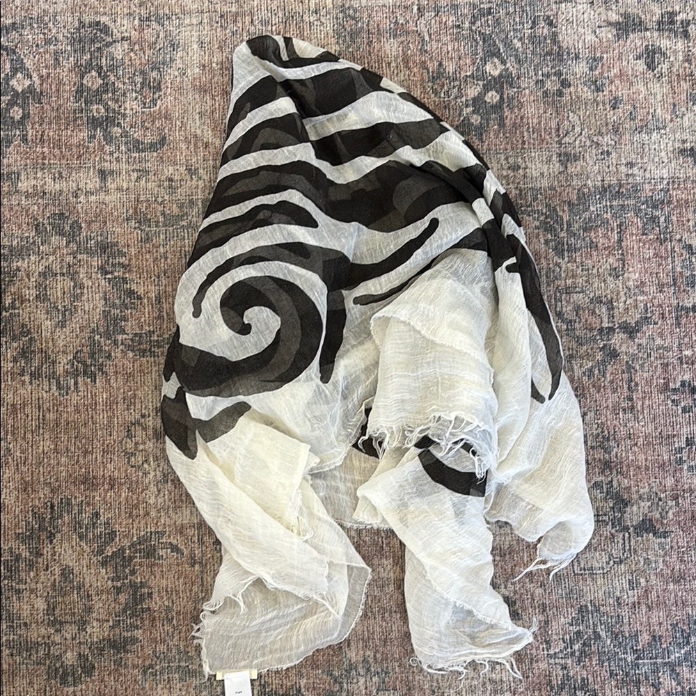 Eileen Fisher Linen Scarf